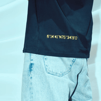 SON OF SON REGULAR FIT BLACK SOFS CLASSIC RACING CAMISETA SLIM NEGRA