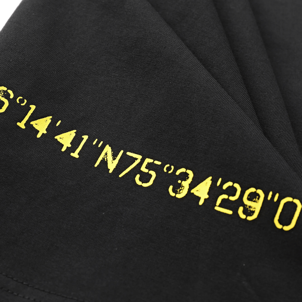 SON OF SON REGULAR FIT BLACK SOFS CLASSIC RACING CAMISETA SLIM NEGRA