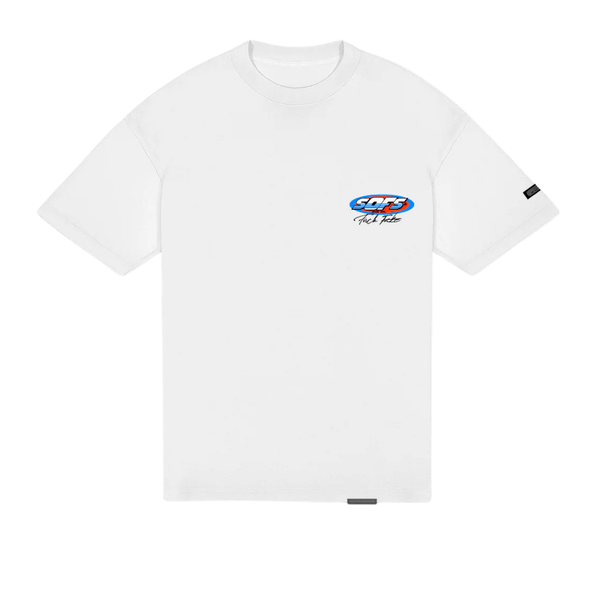 SON OF SON OVERSIZE WHITE ECHOES OF ANCIENTS CAMISETA OVERSIZE BLANCA