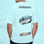 SON OF SON OVERSIZE WHITE ECHOES OF ANCIENTS CAMISETA OVERSIZE BLANCA