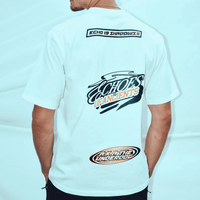 SON OF SON OVERSIZE WHITE ECHOES OF ANCIENTS CAMISETA OVERSIZE BLANCA