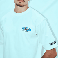 SON OF SON OVERSIZE WHITE ECHOES OF ANCIENTS CAMISETA OVERSIZE BLANCA