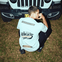 SON OF SON OVERSIZE WHITE ECHOES OF ANCIENTS CAMISETA OVERSIZE BLANCA