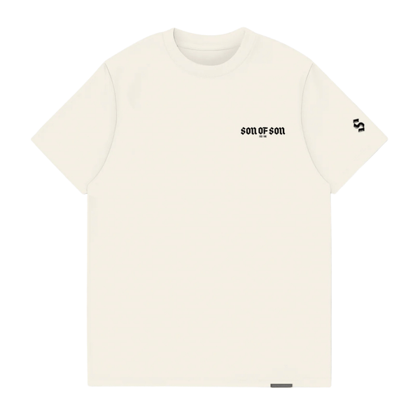 SON OF SON REGULAR FIT CREAM SOFS CLASSIC CAMISETA SLIM BEIGE