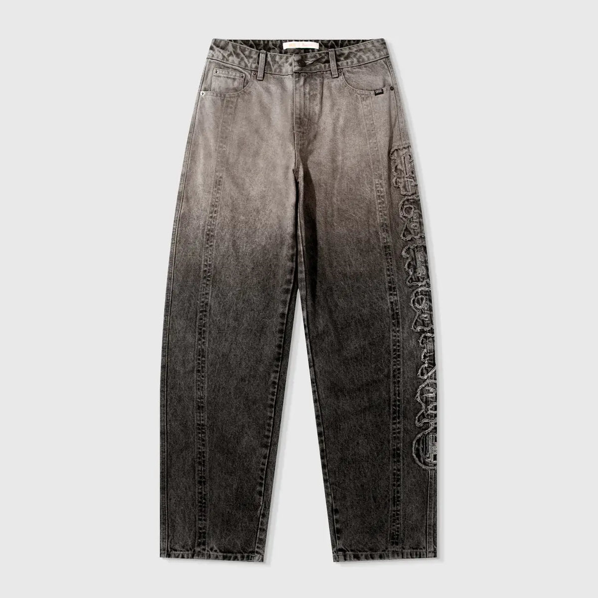 TRUE BARREL DENIM PANTS PANTALONES NEGRO