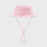 TRUE TOO BRIGHT TO MISS BLUSH WASHED GORRO PESCADOR ROSADO