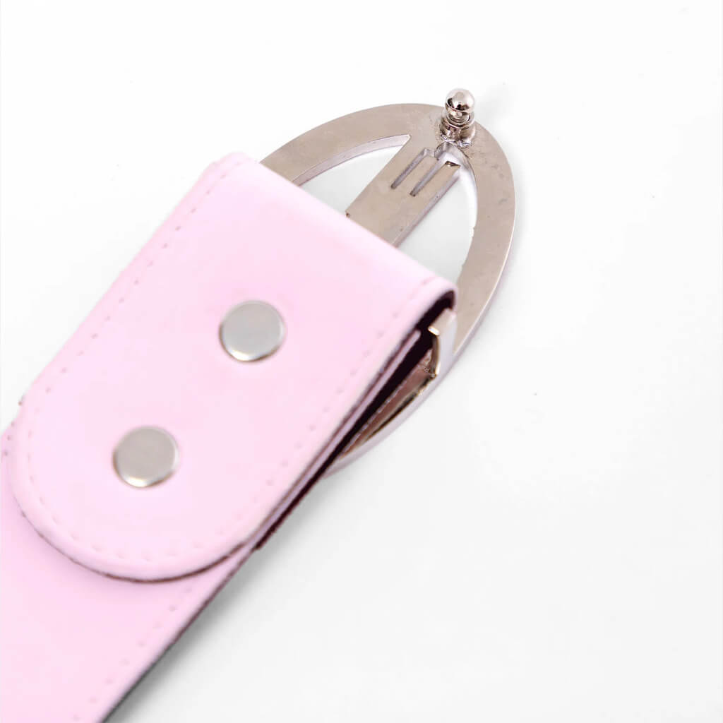 TRUE TOO BRIGHT TO MISS BUBBLE GUM BELT CORREA ROSA