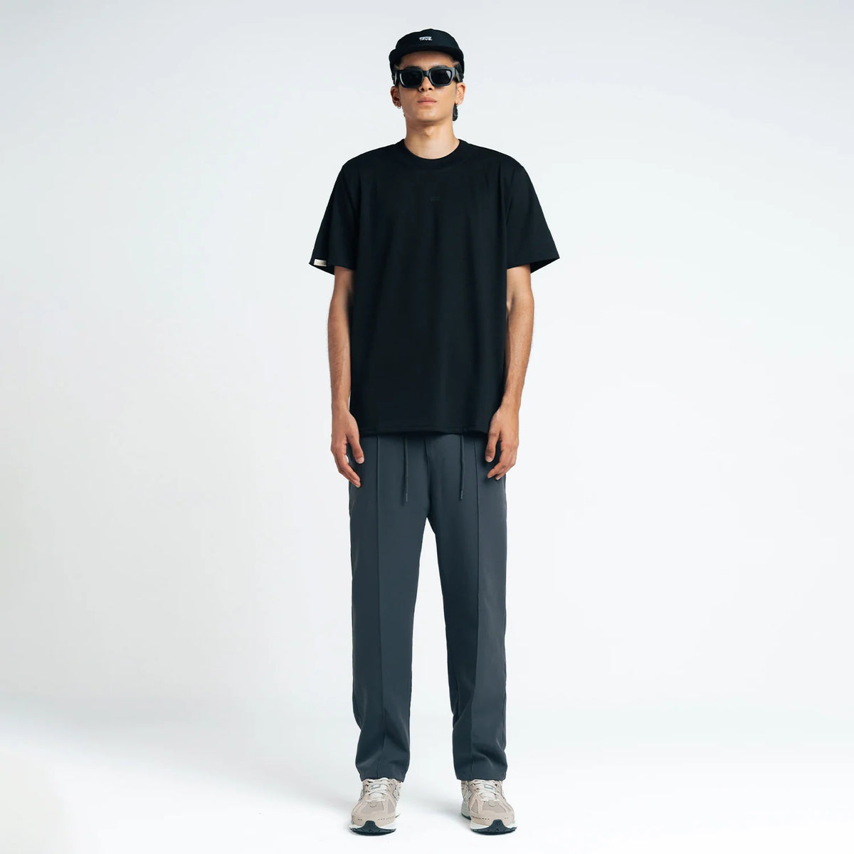 TRUE CAMISETA CLÁSICA LOGO NEGRA CAMISETA NEGRA