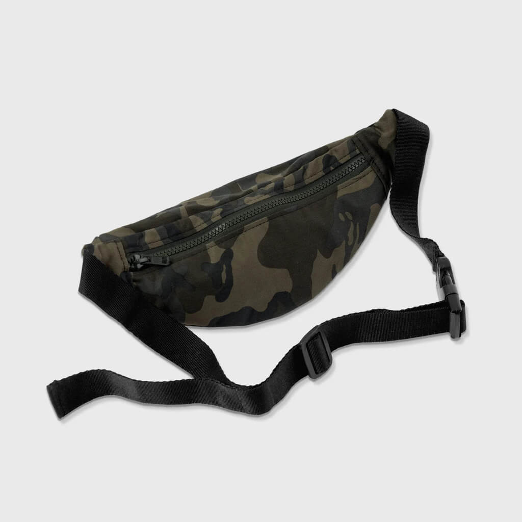 TRUE CITY RUSH CAMO FANNY PACK VERDE