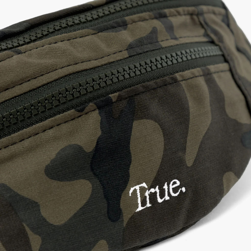 TRUE CITY RUSH CAMO FANNY PACK VERDE