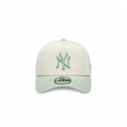 NEW ERA 9FORTY A-FRAME MLB NEW YORK YANKEES CHROME EVERST GORRA AJUSTABLE BLANCA