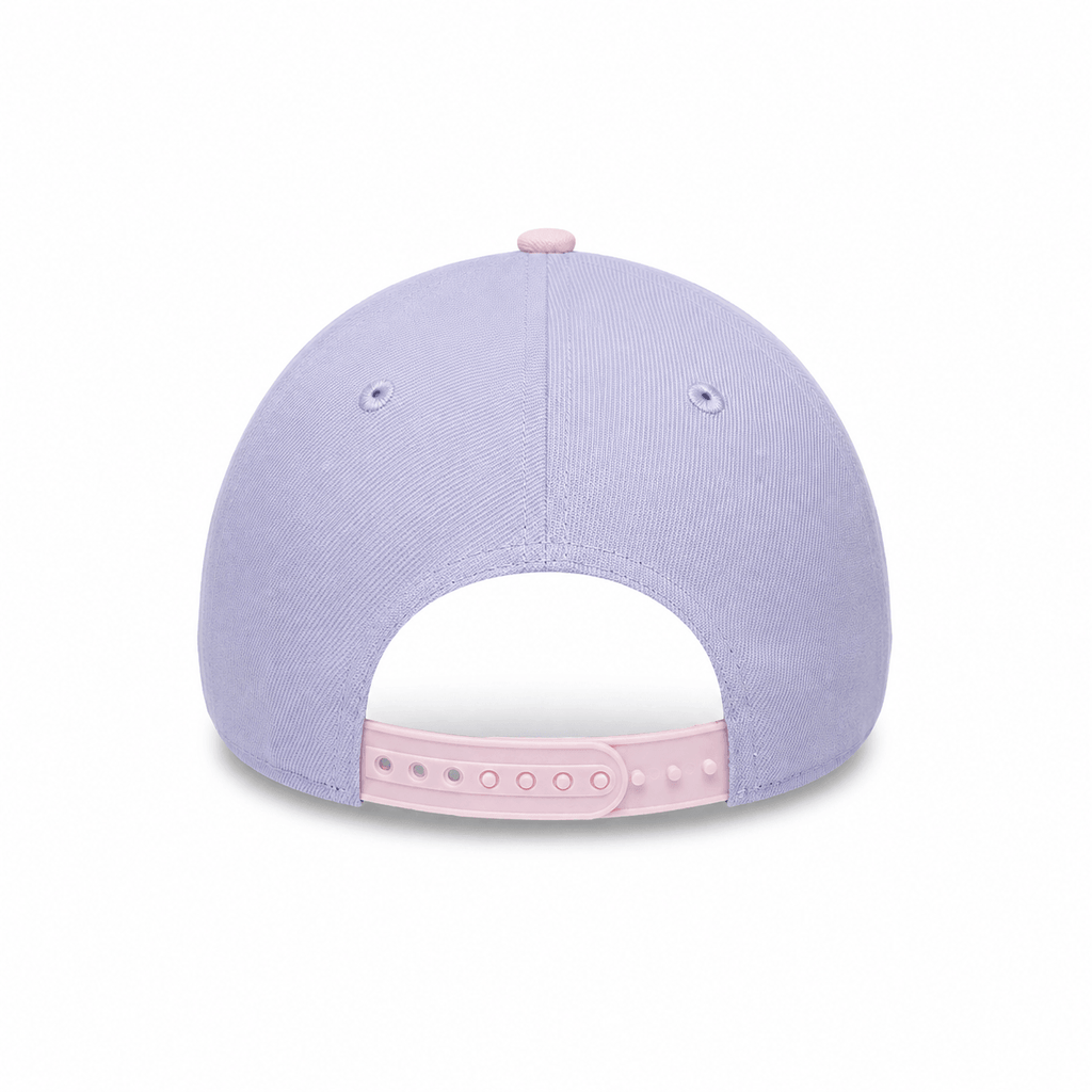 NEW ERA 9FORTY A-FRAME MLB NEW YORK YANKEES LAVENDER PINK GORRA AJUSTABLE MORADA