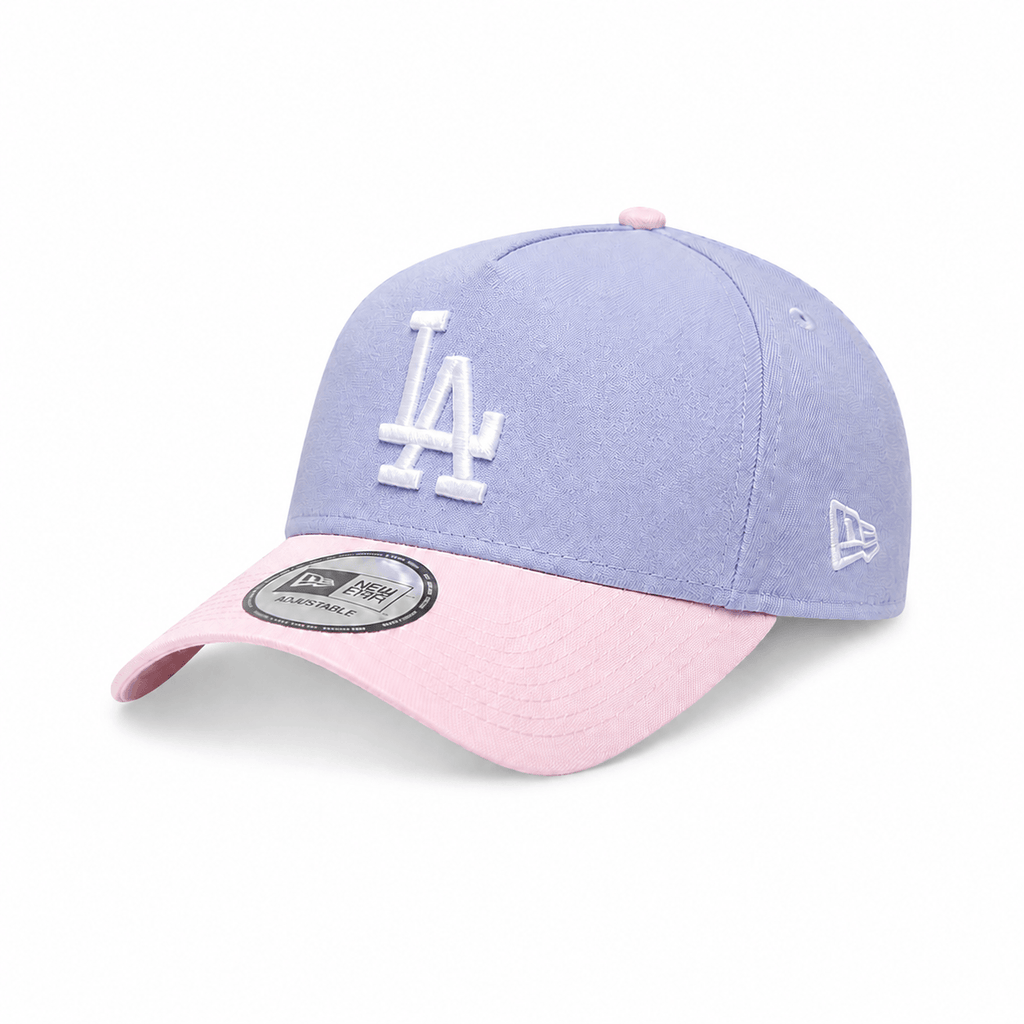 NEW ERA 9FORTY A-FRAME MLB LOS ANGELES DODGERS LAVENDER PINK GORRA AJUSTABLE MORADA