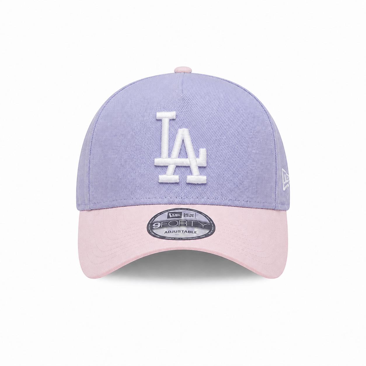 NEW ERA 9FORTY A-FRAME MLB LOS ANGELES DODGERS LAVENDER PINK GORRA AJUSTABLE MORADA