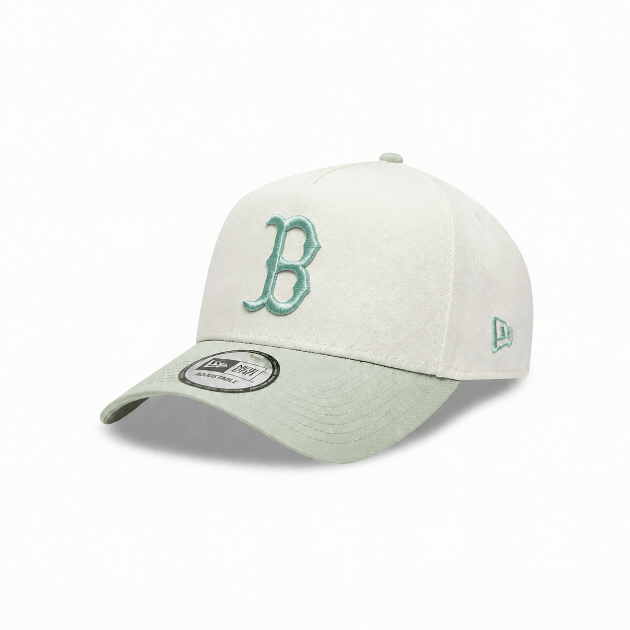 NEW ERA 9FORTY A-FRAME MLB BOSTON RED SOX CHROME EVERST GORRA AJUSTABLE BLANCA