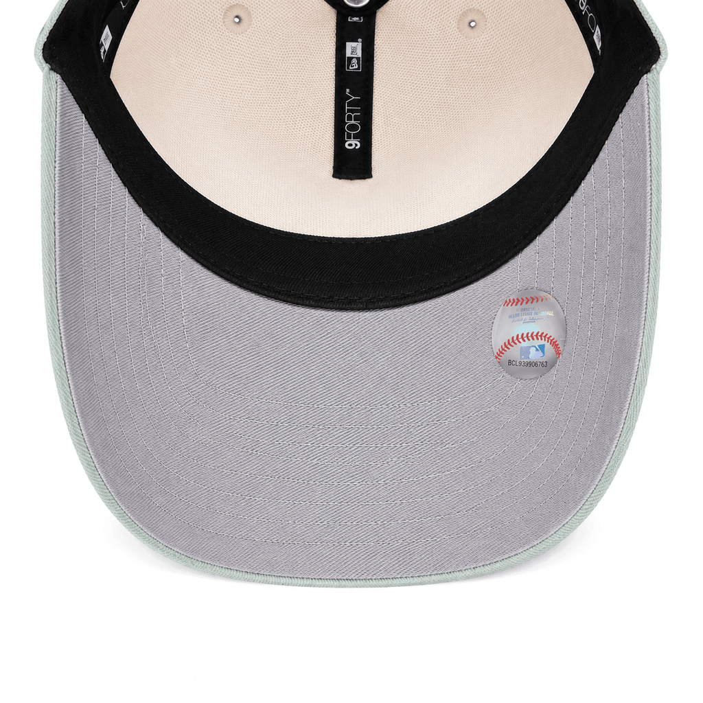 NEW ERA 9FORTY A-FRAME MLB NEW YORK YANKEES CHROME EVERST GORRA AJUSTABLE BLANCA