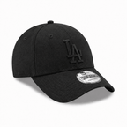 NEW ERA 9FORTY MLB LOS ANGELES DODGERS TONAL BLACK GORRA AJUSTABLE NEGRA