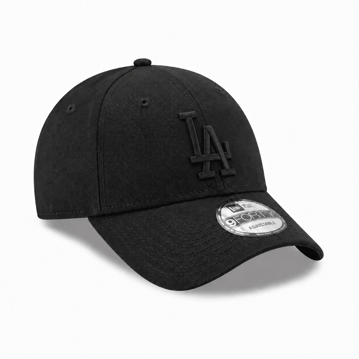 NEW ERA 9FORTY MLB LOS ANGELES DODGERS TONAL BLACK GORRA AJUSTABLE NEGRA