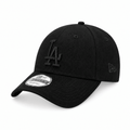 NEW ERA 9FORTY MLB LOS ANGELES DODGERS TONAL BLACK GORRA AJUSTABLE NEGRA