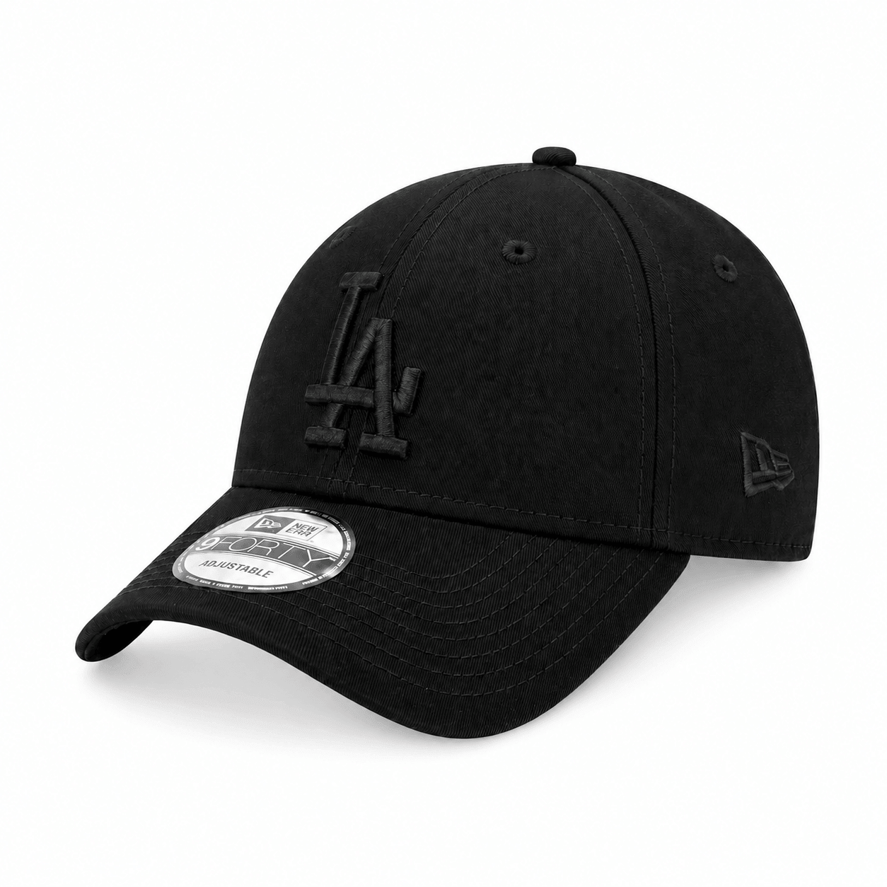 NEW ERA 9FORTY MLB LOS ANGELES DODGERS TONAL BLACK GORRA AJUSTABLE NEGRA