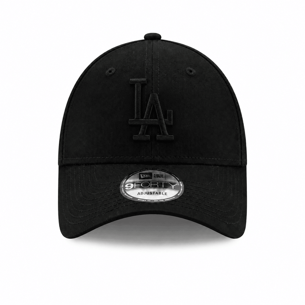NEW ERA 9FORTY MLB LOS ANGELES DODGERS TONAL BLACK GORRA AJUSTABLE NEGRA