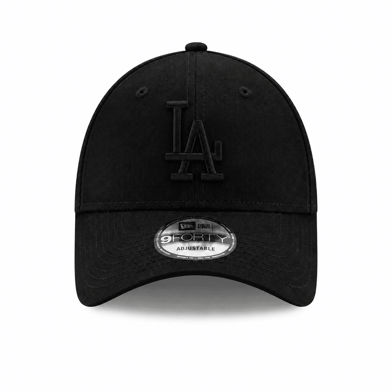 NEW ERA 9FORTY MLB LOS ANGELES DODGERS TONAL BLACK GORRA AJUSTABLE NEGRA
