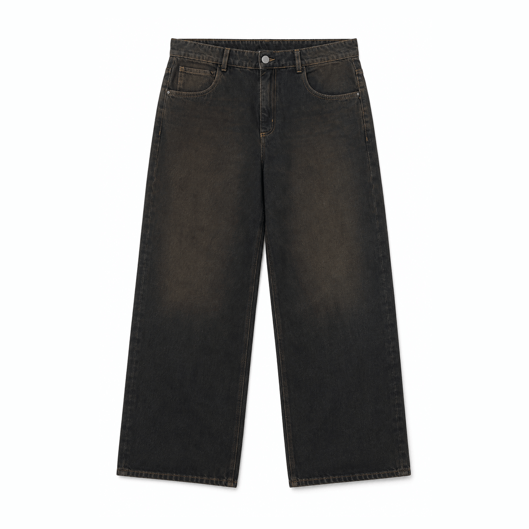 ASTRONOMIC RELAXED FIT JEAN NEGRO