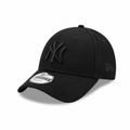 NEW ERA 9FORTY MLB NEW YORK YANKEES BLACK ON BLACK GORRA AJUSTABLE NEGRA