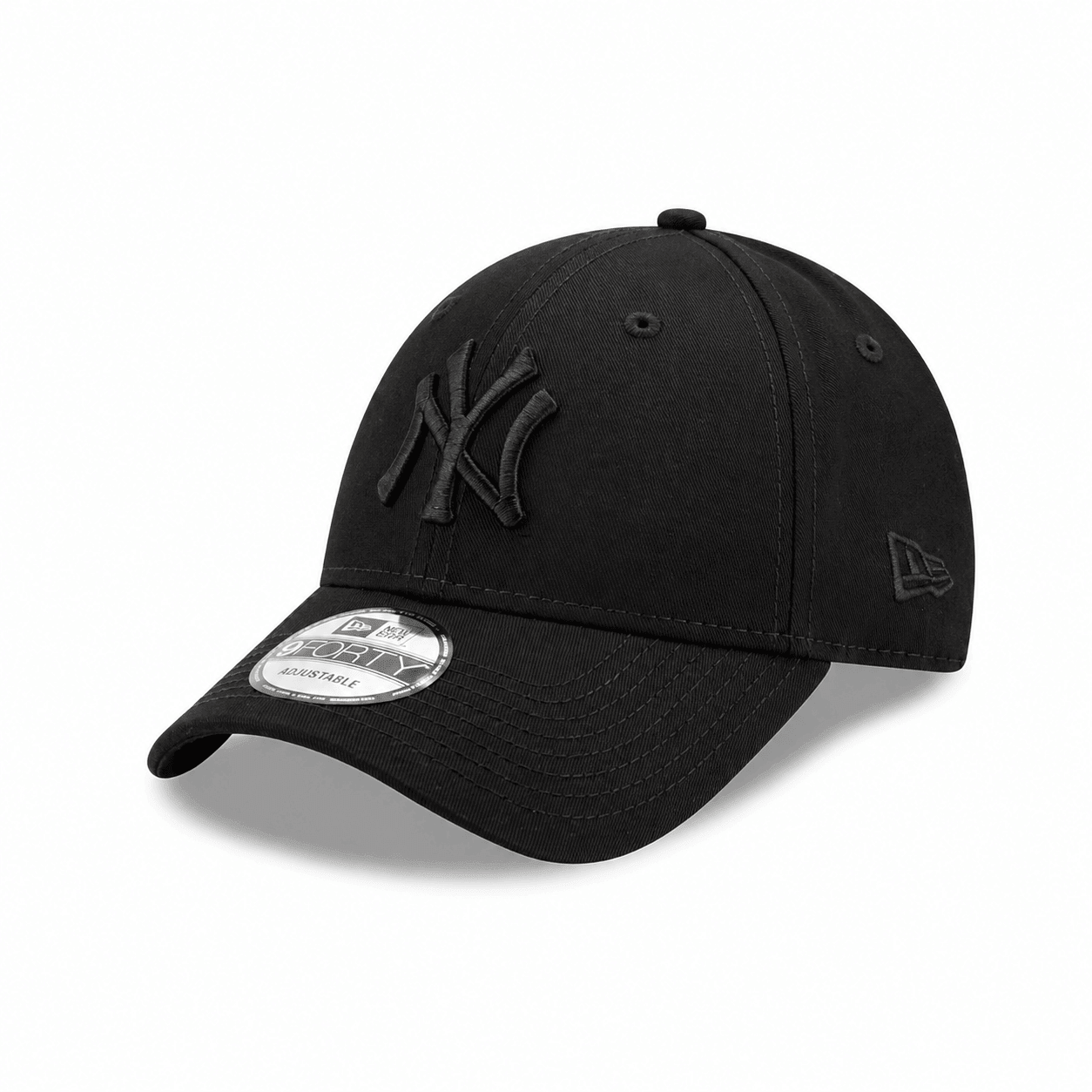 NEW ERA 9FORTY MLB NEW YORK YANKEES BLACK ON BLACK GORRA AJUSTABLE NEGRA
