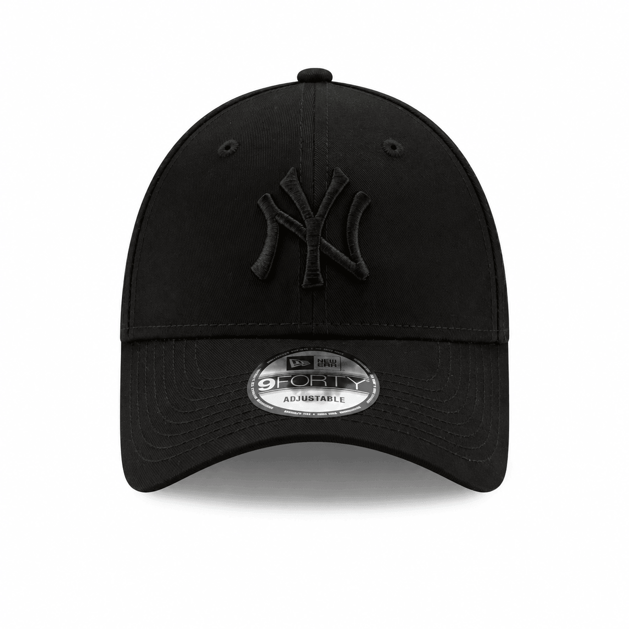 NEW ERA 9FORTY MLB NEW YORK YANKEES BLACK ON BLACK GORRA AJUSTABLE NEGRA