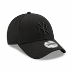 NEW ERA 9FORTY MLB NEW YORK YANKEES BLACK ON BLACK GORRA AJUSTABLE NEGRA