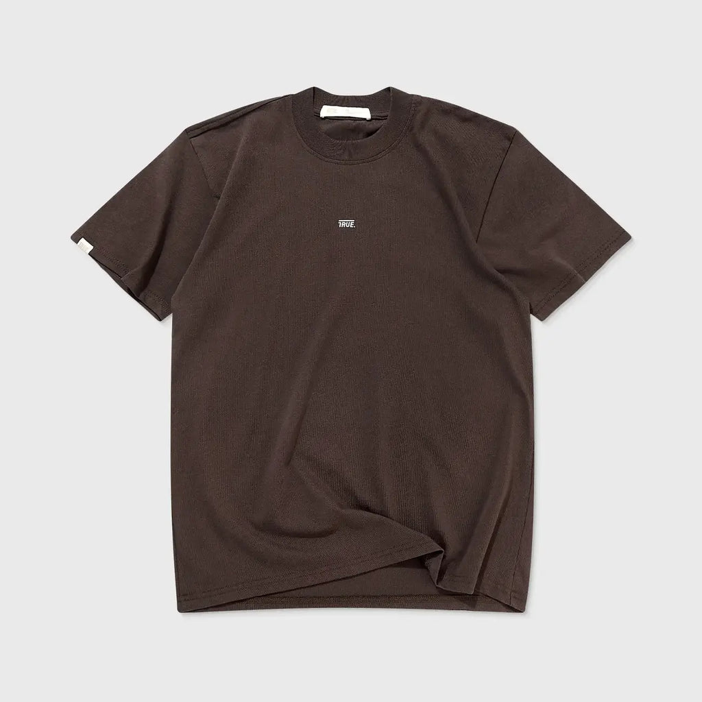 TRUE  CLASSIC CAMISETA CAFE OSCURO