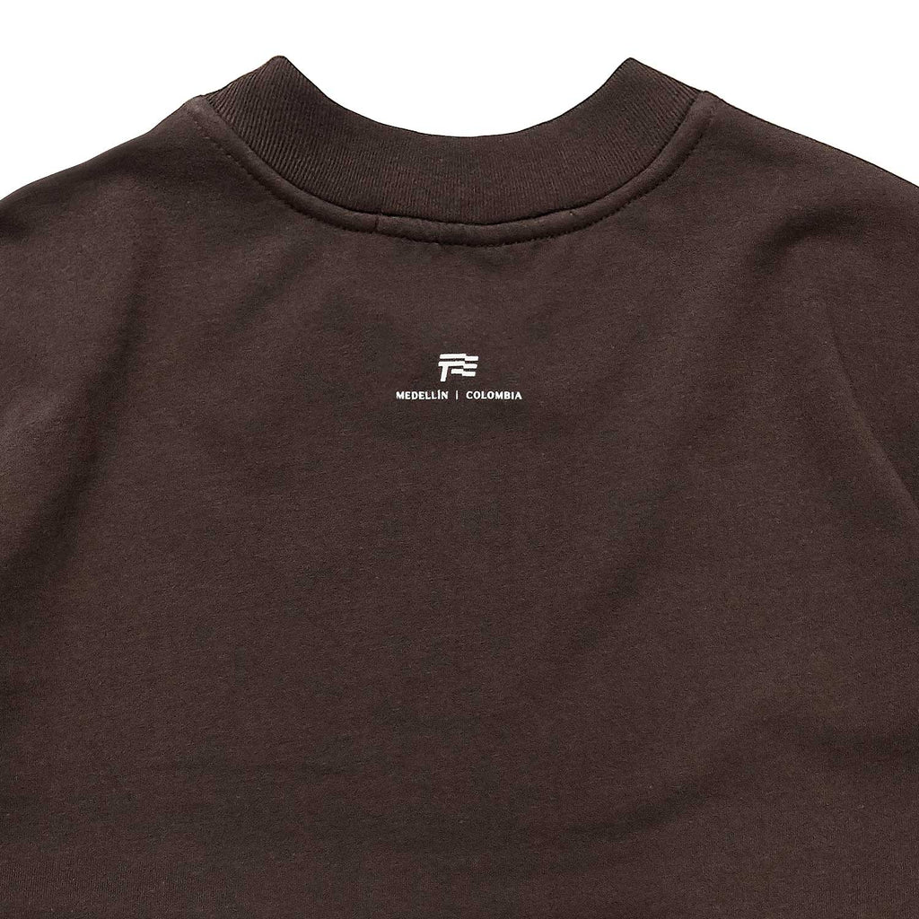 TRUE  CLASSIC CAMISETA CAFE OSCURO