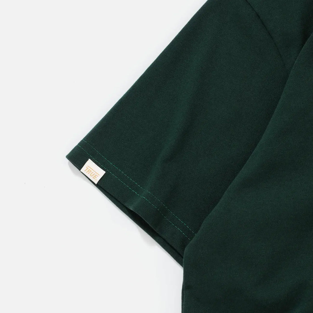 TRUE  CLASSIC CAMISETA VERDE PINO