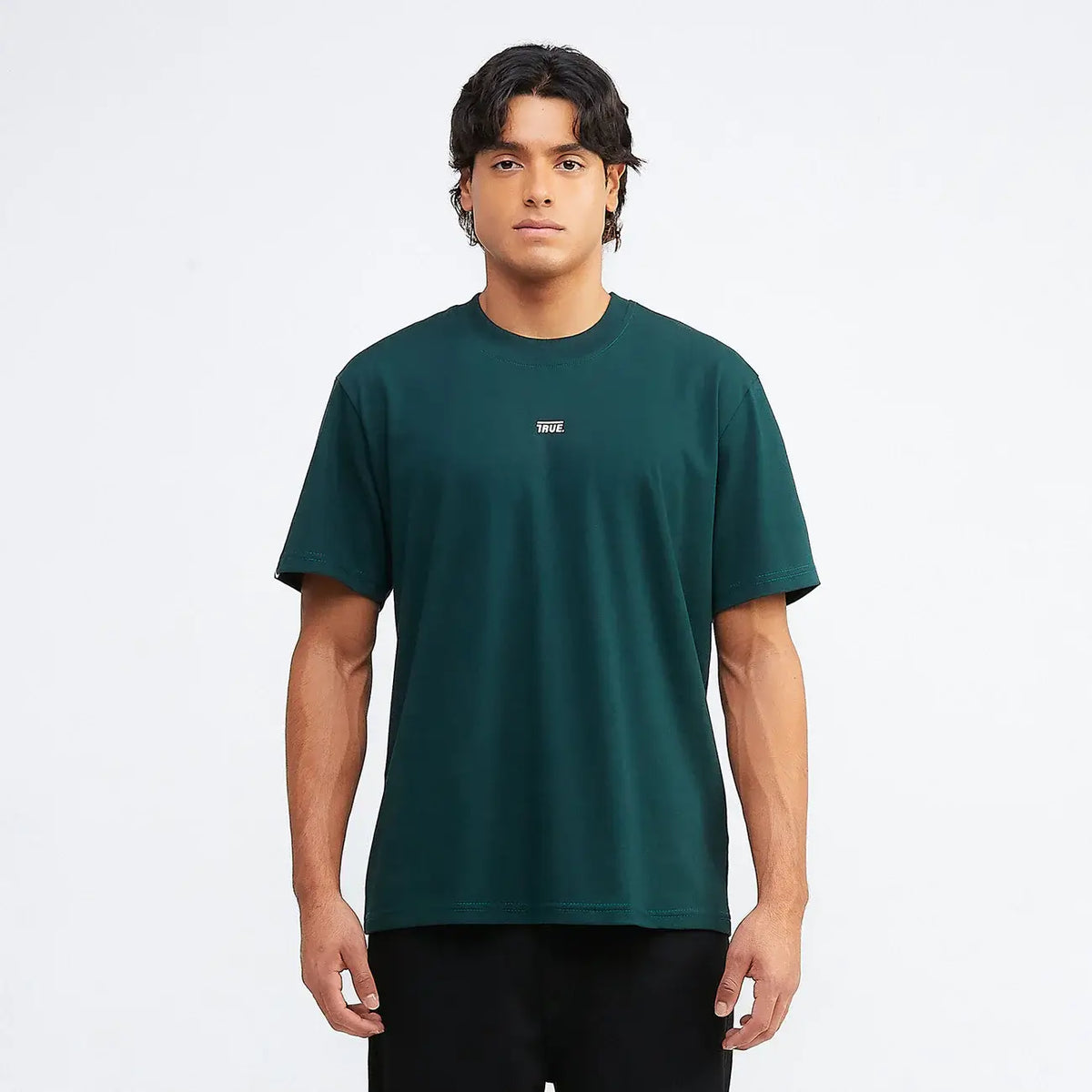 TRUE  CLASSIC CAMISETA VERDE PINO