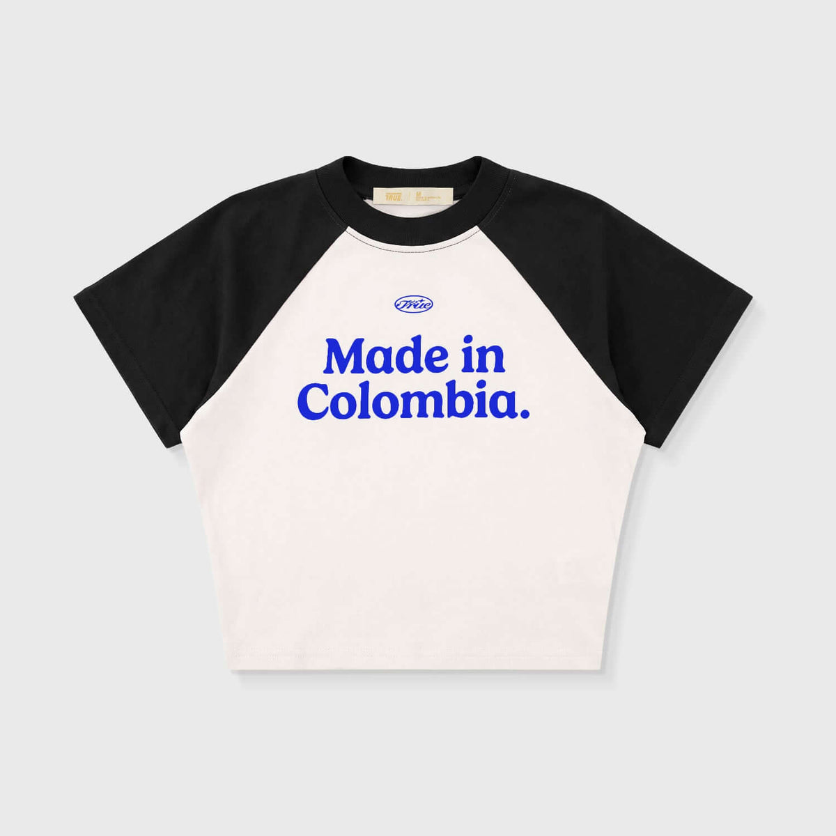 TRUE COLOMBIA BABY TEE BEIGE