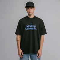 TRUE COLOMBIA OVERSIZED T-SHIRT CAMISETA NEGRA