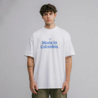 TRUE COLOMBIA OVERSIZED T-SHIRT CAMISETA BLANCA