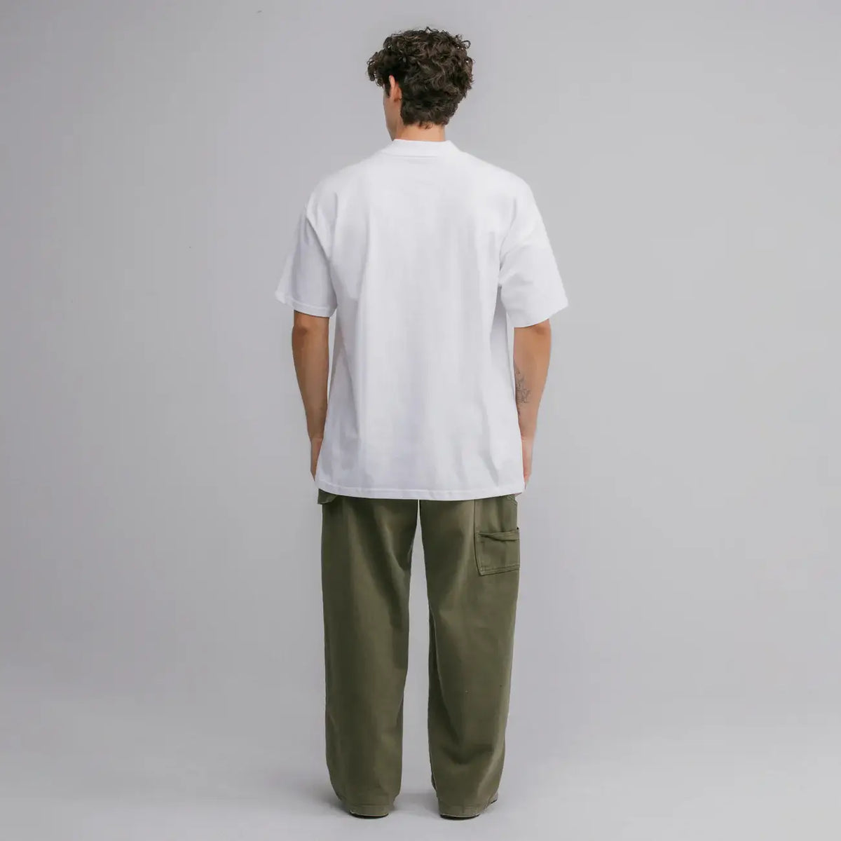 TRUE COLOMBIA OVERSIZED T-SHIRT CAMISETA BLANCA