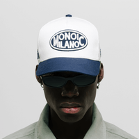 MONOIC TUTTO BENE I GORRA AJUSTABLE MILANO CREMA Y AZUL
