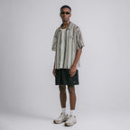 TRUE CROCHET PATTERN BOXY SHIRT CAMISETA NEGRA
