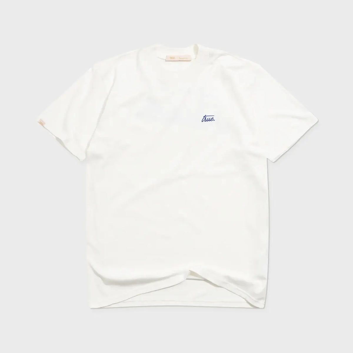TRUE CURSIVE LOGO CAMISETA BEIGE
