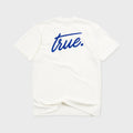 TRUE CURSIVE LOGO CAMISETA BEIGE