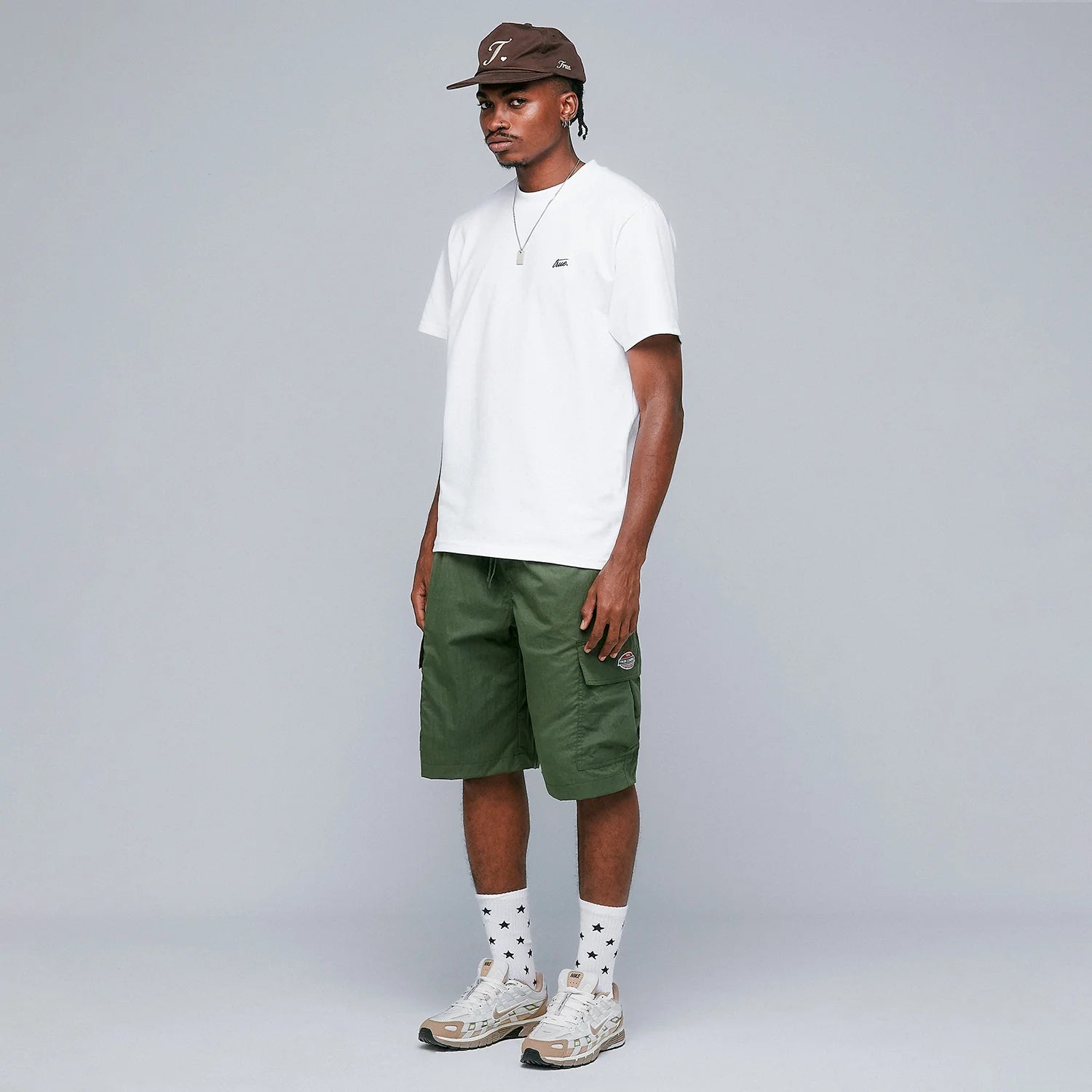 TRUE CURSIVE LOGO T-SHIRT CAMISETA BLANCA
