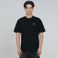TRUE CURSIVE LOGO T-SHIRT CAMISETA NEGRA