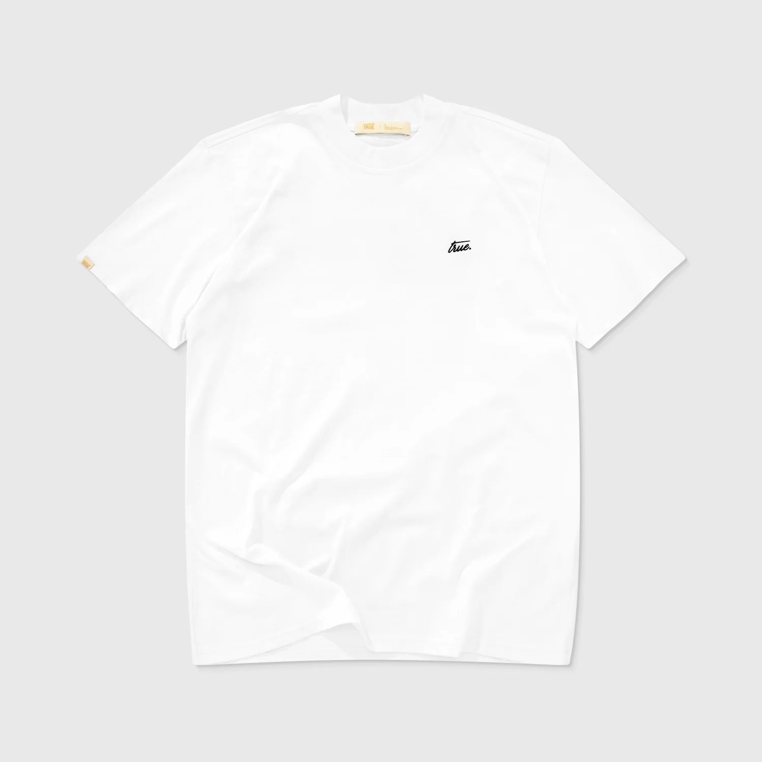 TRUE CURSIVE LOGO T-SHIRT CAMISETA BLANCA