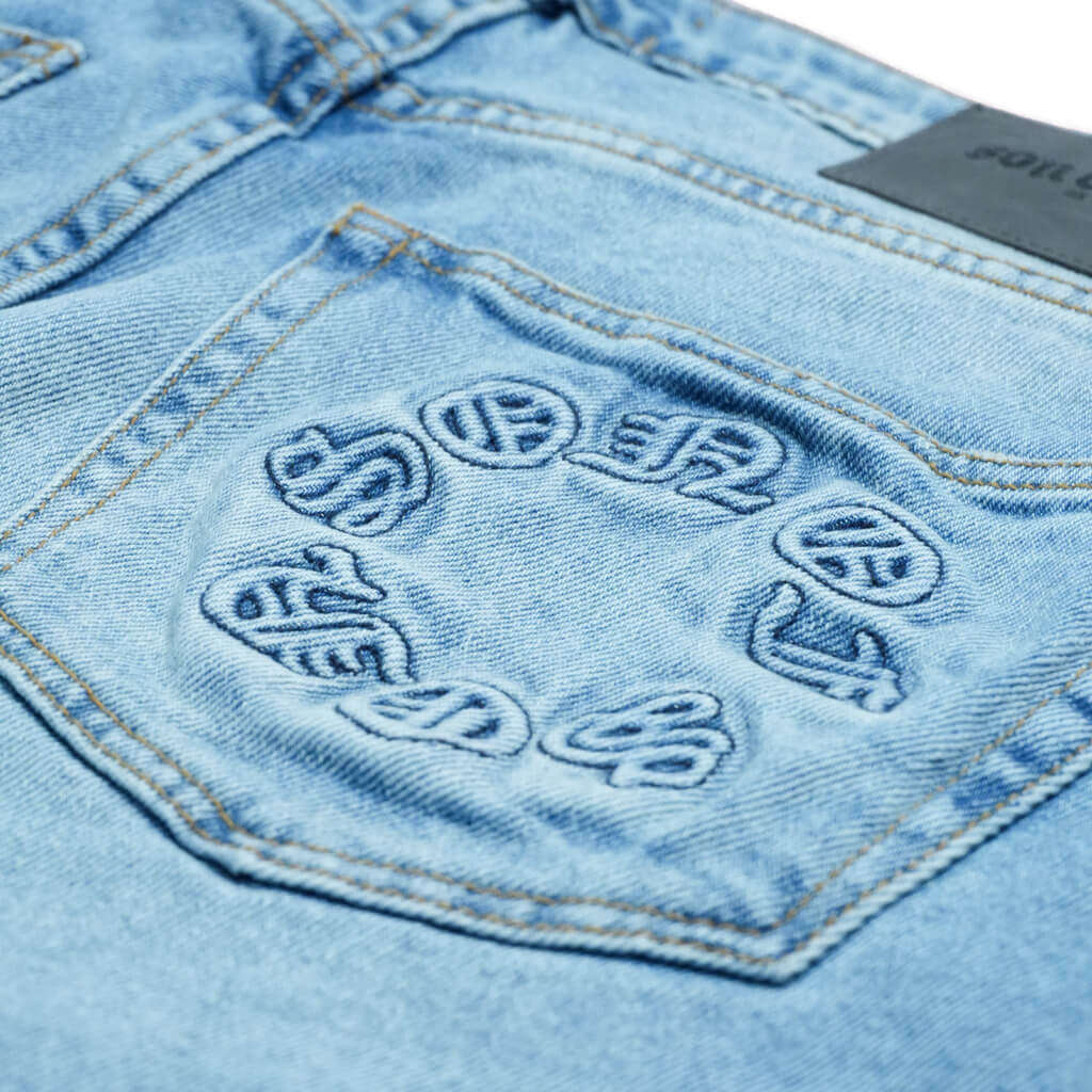 SON OF SON NEGOCIOS DE FAMILIA SOFS JEANS AZUL CLARO