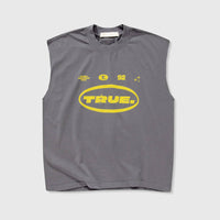 TRUE TOO BRIGHT TO MISS INTUITION CAMISETA SIN MANGAS GRIS