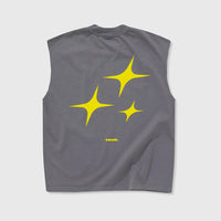 TRUE TOO BRIGHT TO MISS INTUITION CAMISETA SIN MANGAS GRIS