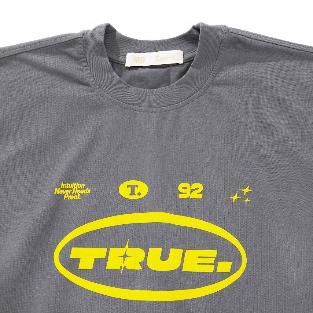 TRUE TOO BRIGHT TO MISS INTUITION CAMISETA SIN MANGAS GRIS